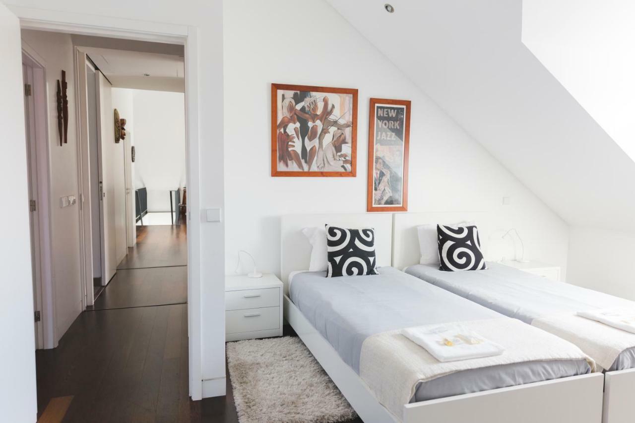Aposentus - Downtown Porto Modern Penthouse Apartment Exterior foto